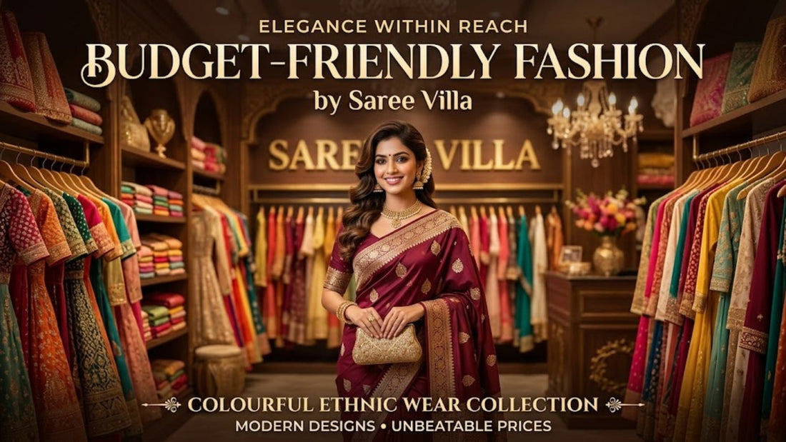 Budget-Friendly Fashion by Saree Villa