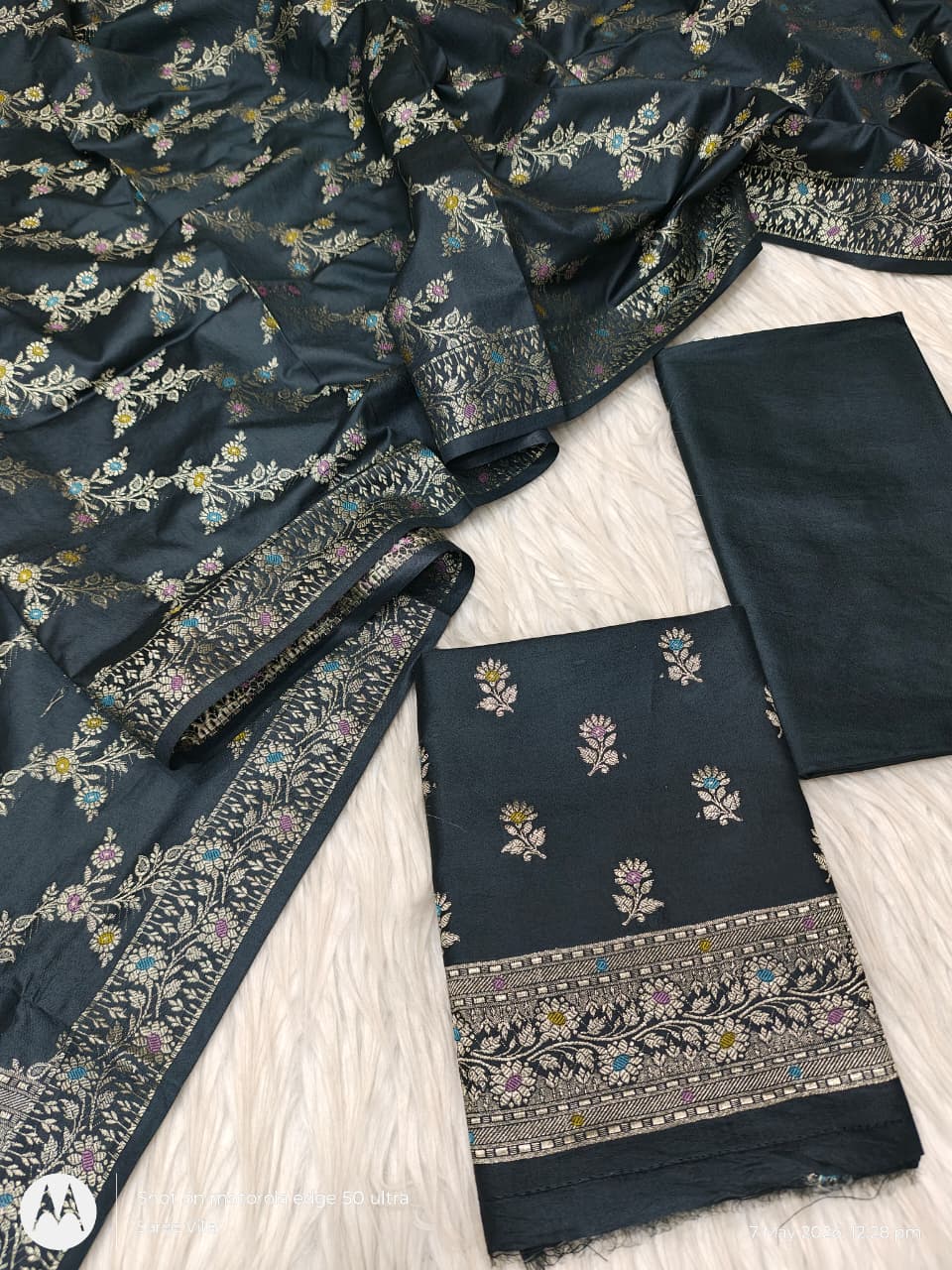 Malmal Cotton 3 Pce Suit