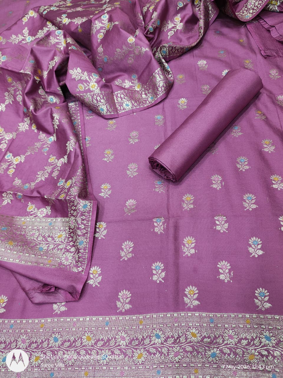 Malmal Cotton 3 Pce Suit
