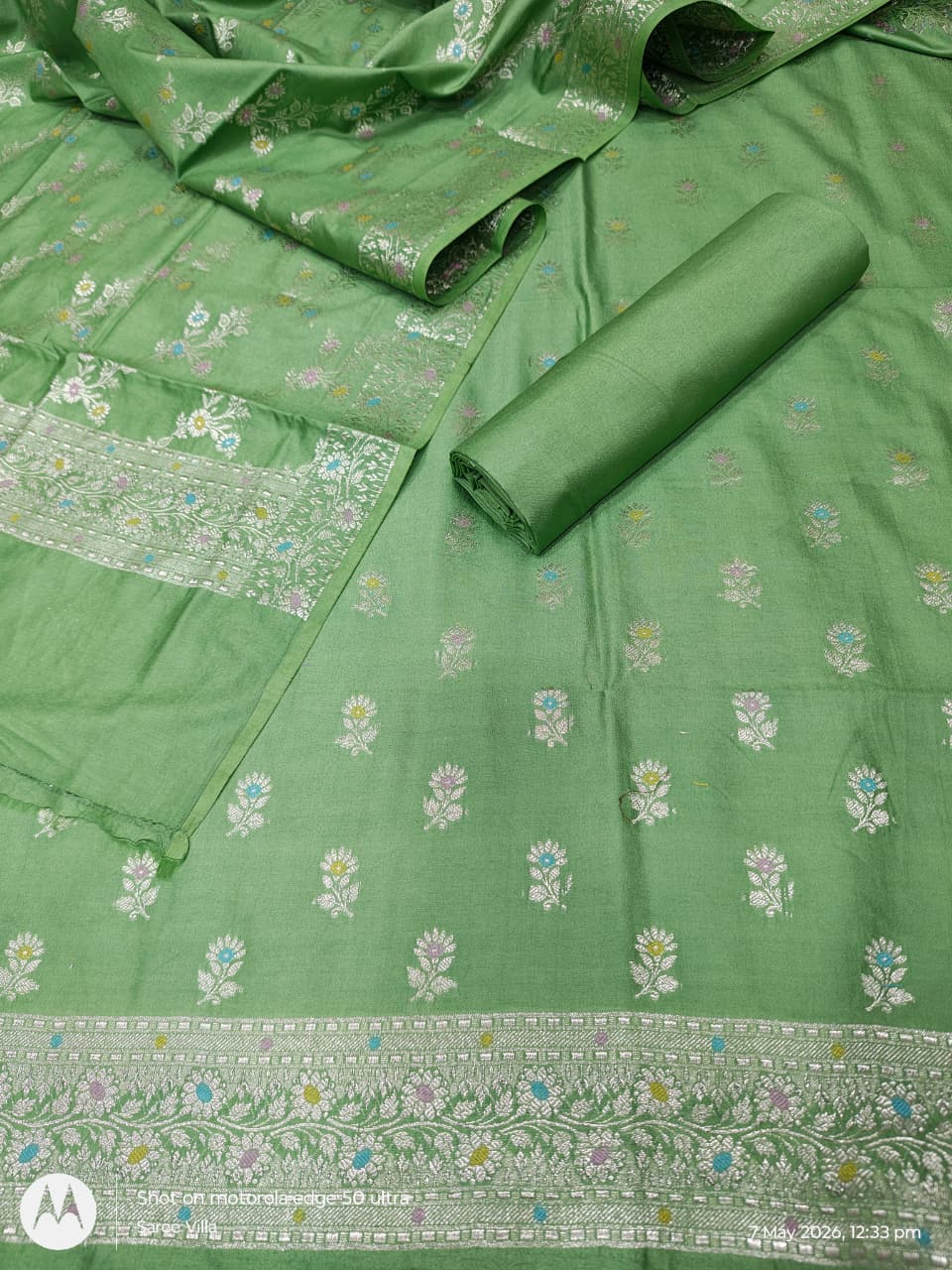 Malmal Cotton 3 Pce Suit