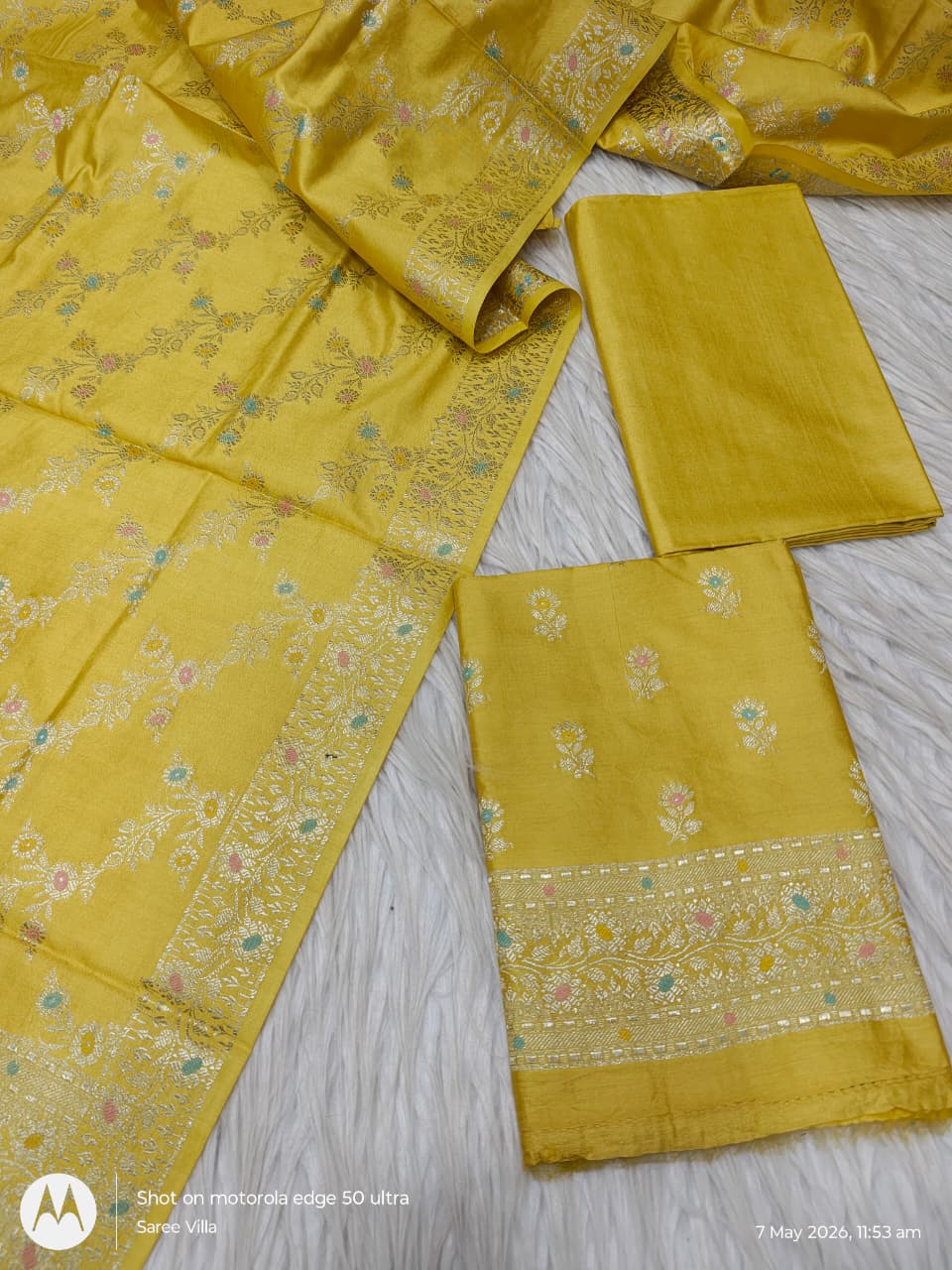 Malmal Cotton 3 Pce Suit