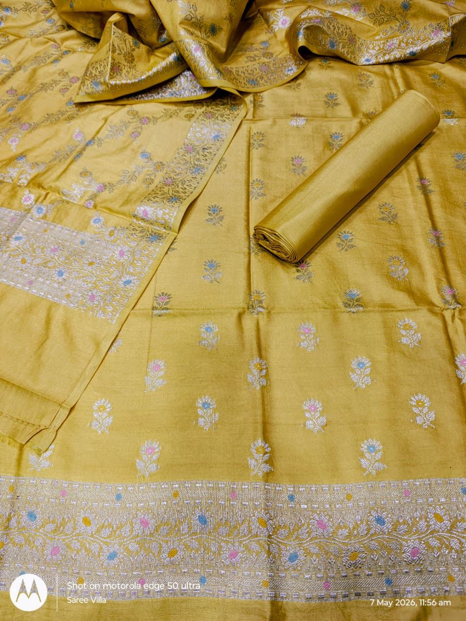 Malmal Cotton 3 Pce Suit