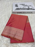 Mashru Katan Paithini Pallu Border saree