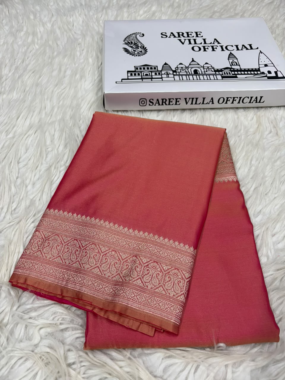 Mashru Katan Paithini Pallu Border saree