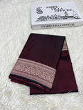 Mashru Katan Paithini Pallu Border Saree