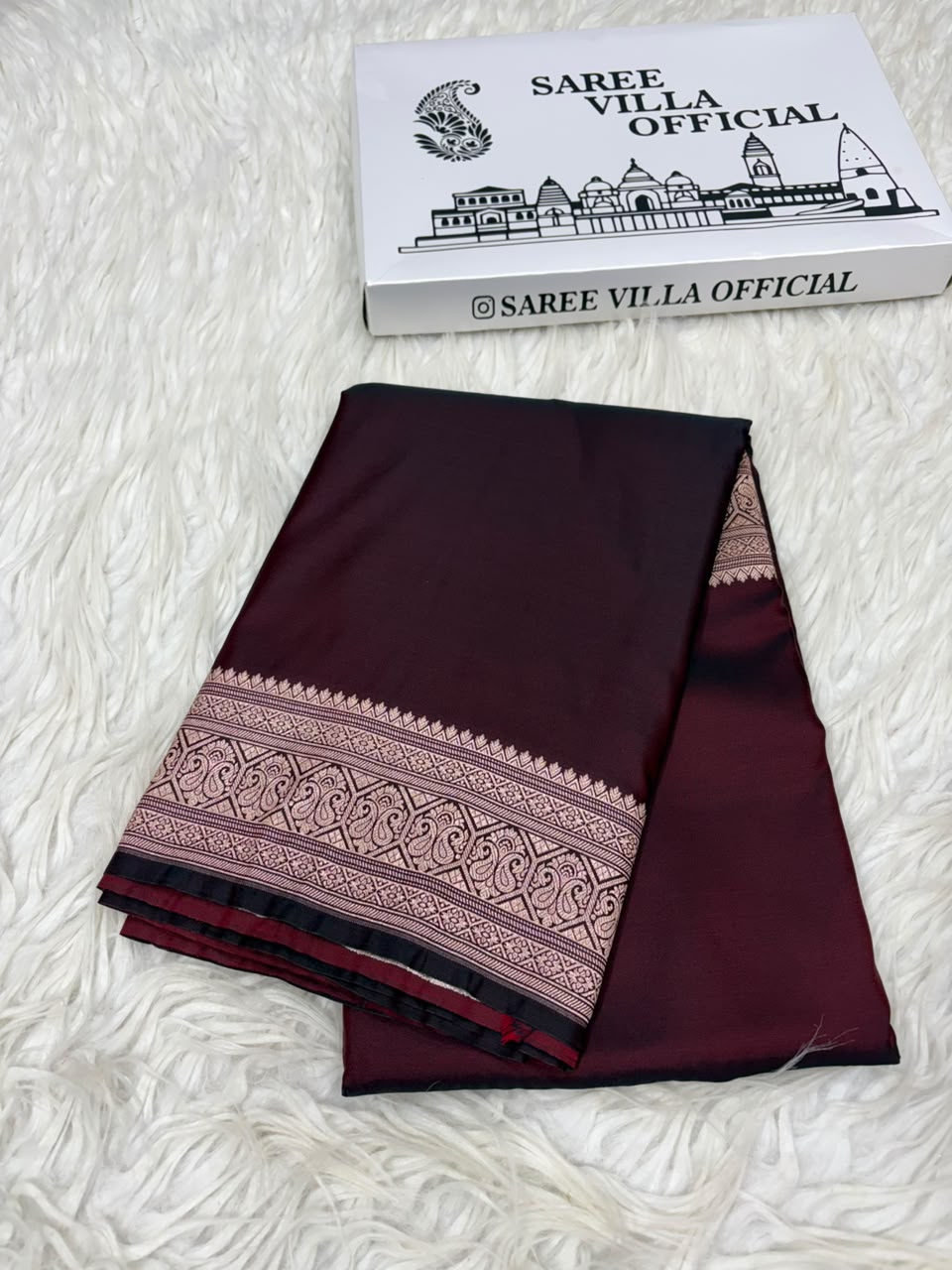 Mashru Katan Paithini Pallu Border Saree