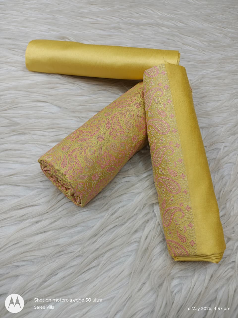 Mulberry Cotton Jamewar 3 Pcs Suit
