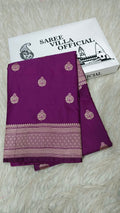 Premium Banarasi Mashru Katan Silk Saree Allover Zari Minakari Weave