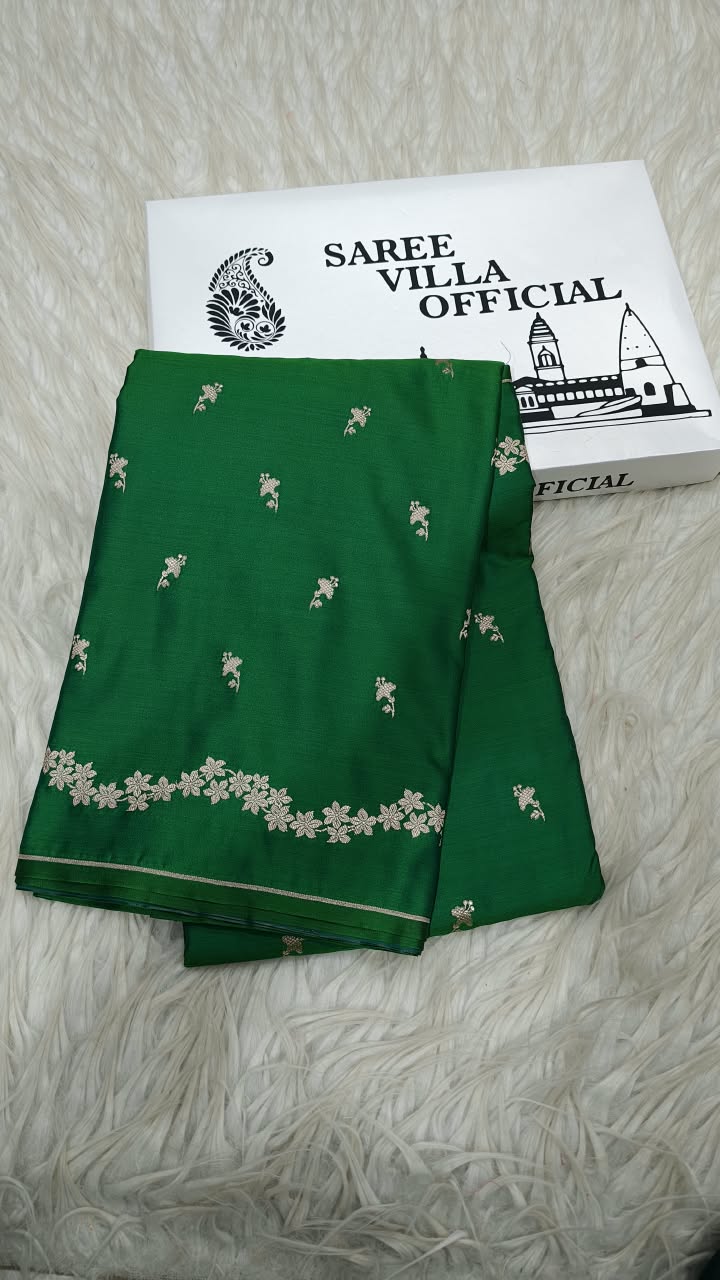 Premium Banarasi Mashru Katan Silk Saree Allover Zari Minakari Weave