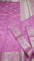 Dupion silk saree