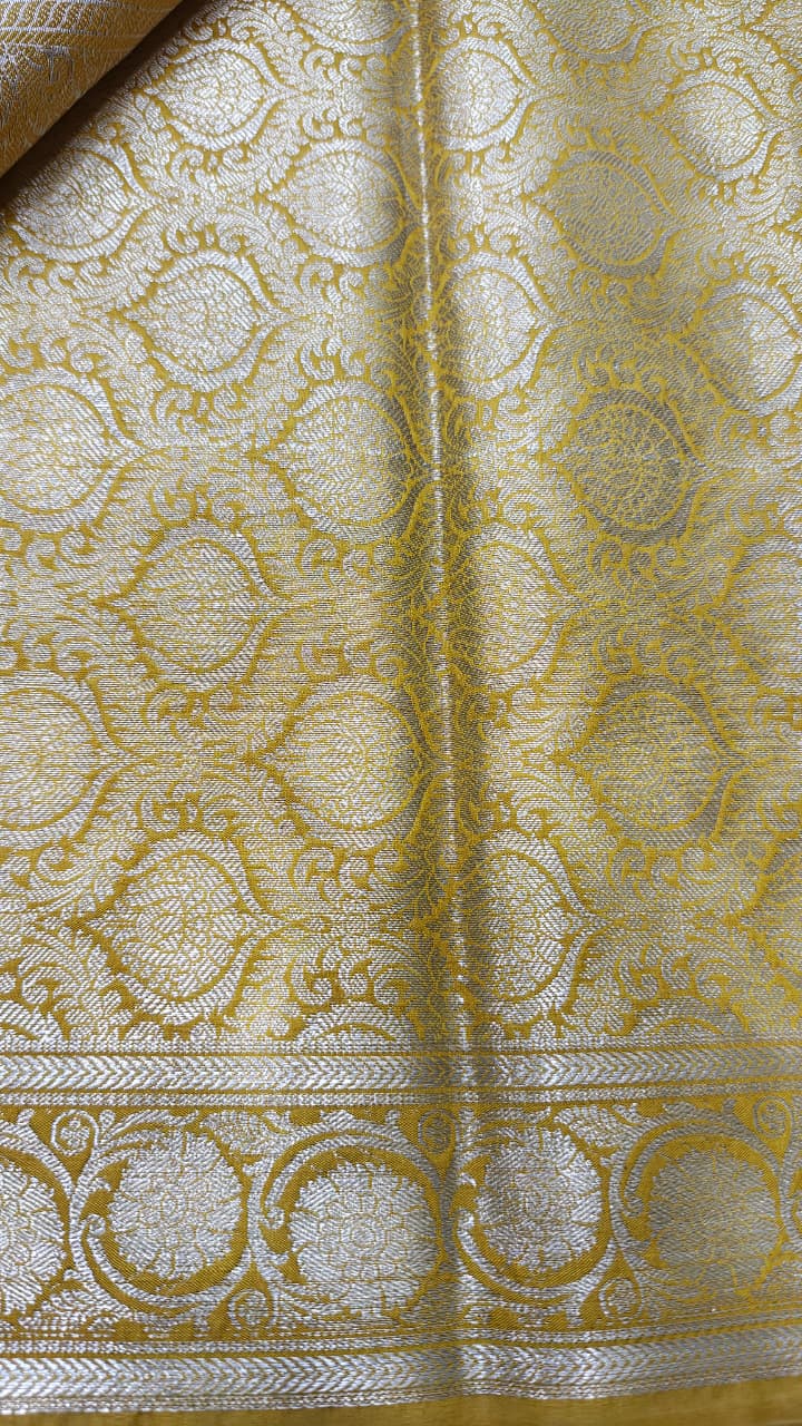 Dupion silk saree