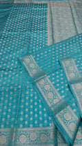 Dupion silk saree