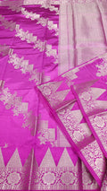 Dupion silk saree