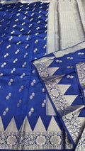 Dupion silk saree