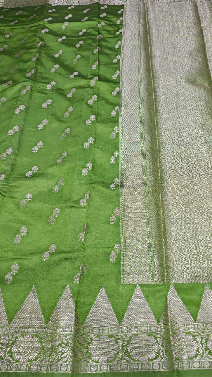Dupion silk saree