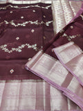 Elegant Viscose Silk Saree with Banarasi Weave