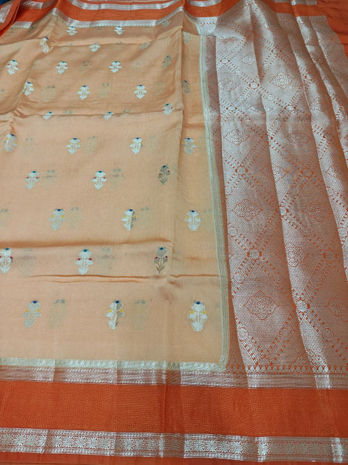 Elegant Viscose Silk Saree with Banarasi Weave