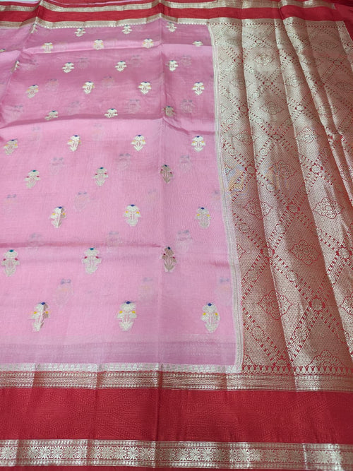 Elegant Viscose Silk Saree with Banarasi Weave