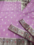 Elegant Viscose Silk Saree with Banarasi Weave