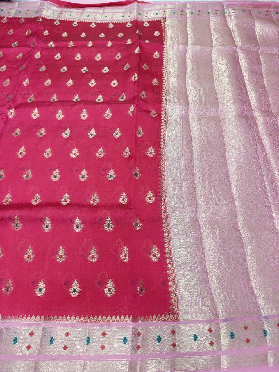 Elegant Viscose Silk Saree with Banarasi Weave