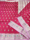 Elegant Viscose Silk Saree with Banarasi Weave
