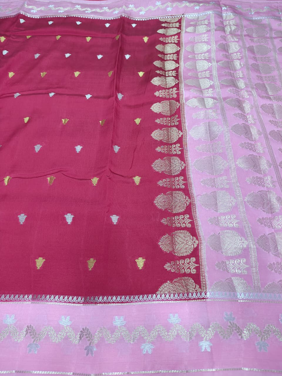Elegant Viscose Silk Saree with Banarasi Weave