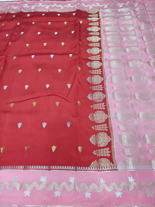 Elegant Viscose Silk Saree with Banarasi Weave