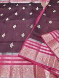 Elegant Viscose Silk Saree with Banarasi Weave