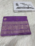 Premium Viscose Silk Allover Zari Weave Buta Pattern Design Saree