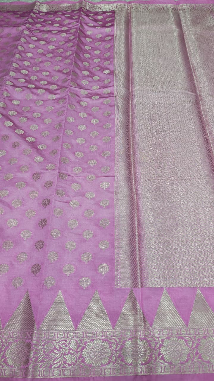 Dupion silk saree