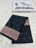Mashru Katan Chundri Buti Banarasi Border Saree