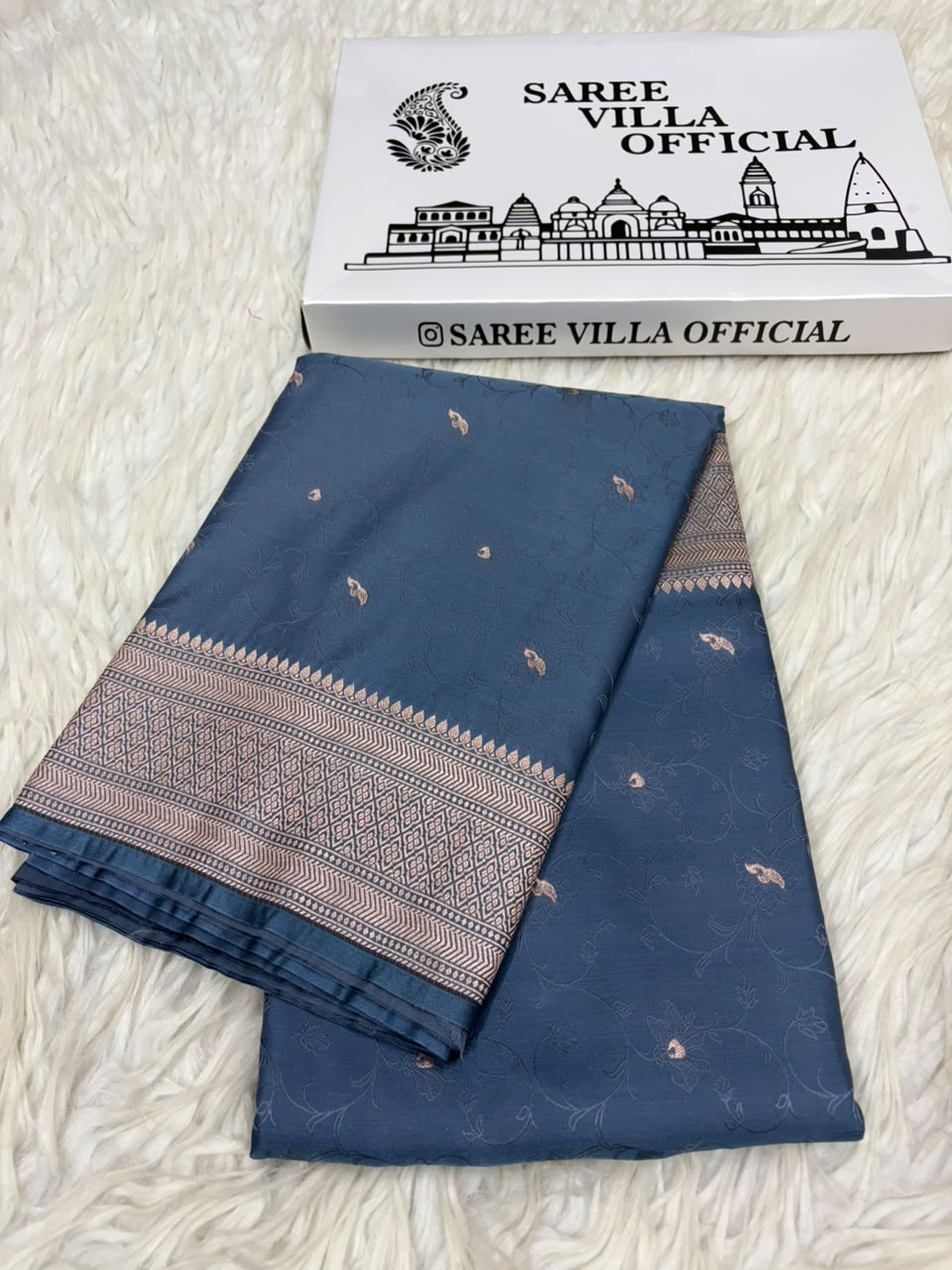 Premium Banarasi Mashru Katan Silk Saree Allover Zari Minakari Weave