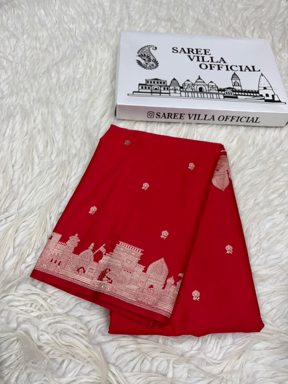 Premium Banarasi Mashru Katan Silk Saree Allover Zari Minakari Weave