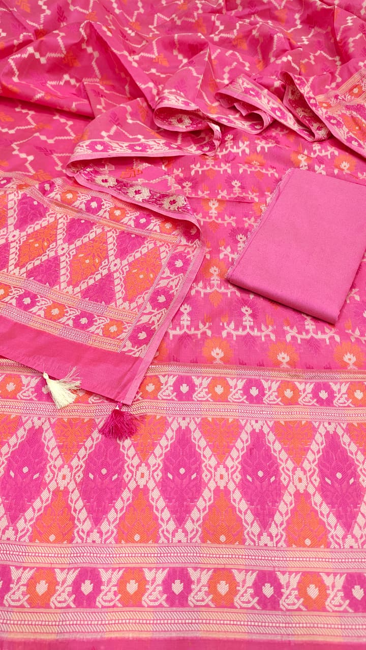 Mercerised cotton 3pc suit