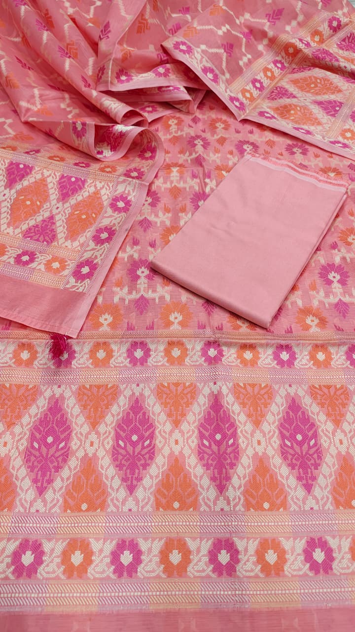 Mercerised cotton 3pc suit