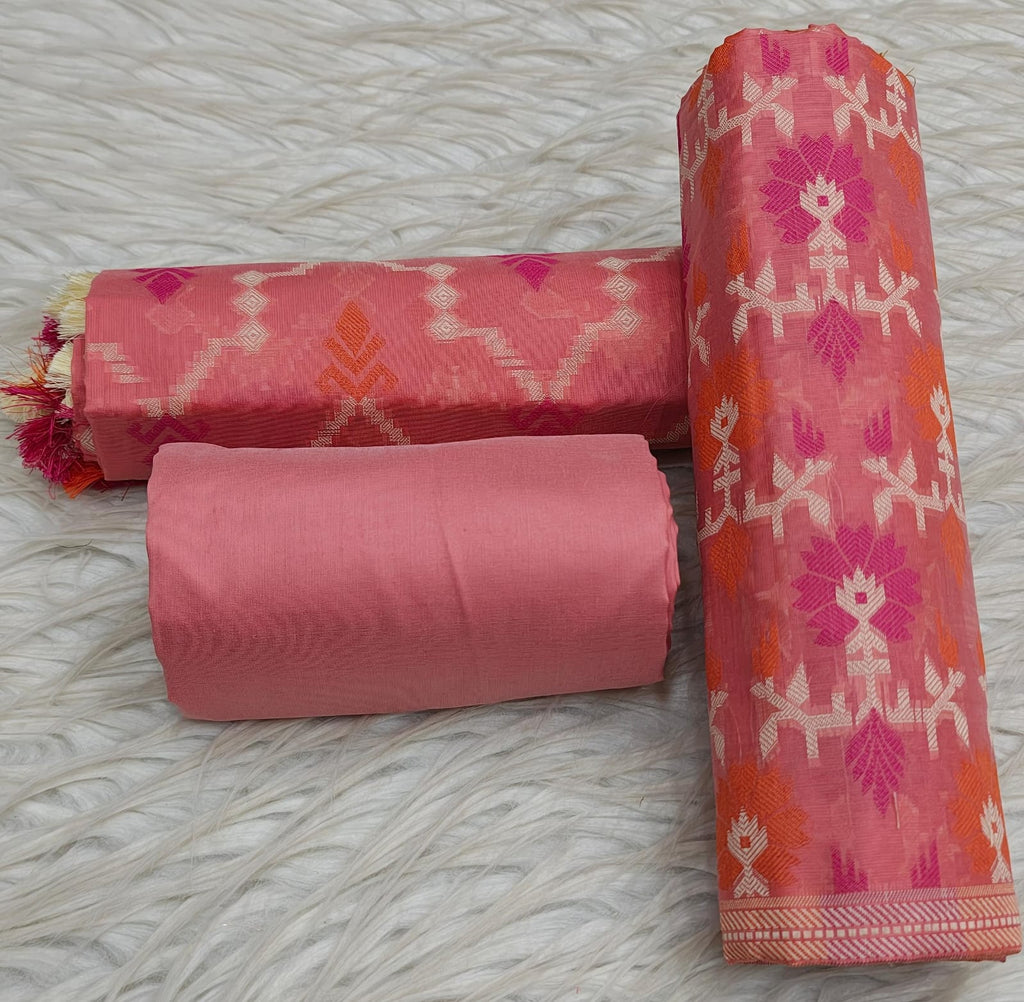 Mercerised cotton 3pc suit