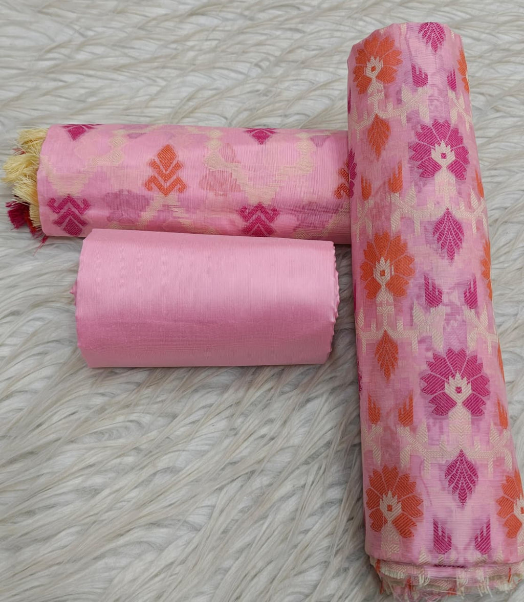 Mercerised cotton 3pc suit